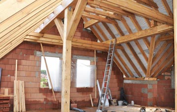 Lade Bank attic trusses